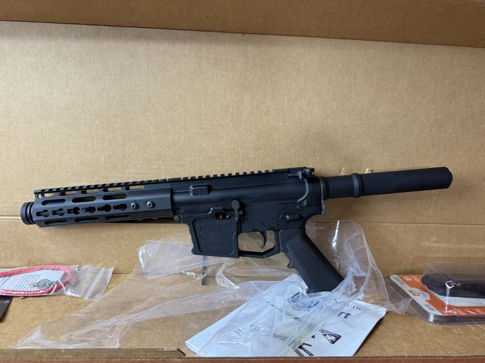American Tactical Mil-Sport 9mm AR Pistol - Uses Glock Mags - NIB-img-2