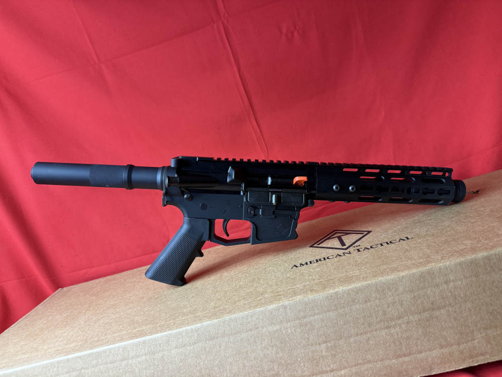 American Tactical Mil-Sport 9mm AR Pistol - Uses Glock Mags - NIB-img-0