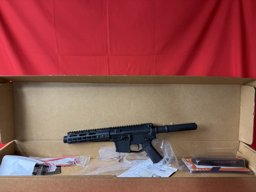American Tactical Mil-Sport 9mm AR Pistol - Uses Glock Mags - NIB-img-1