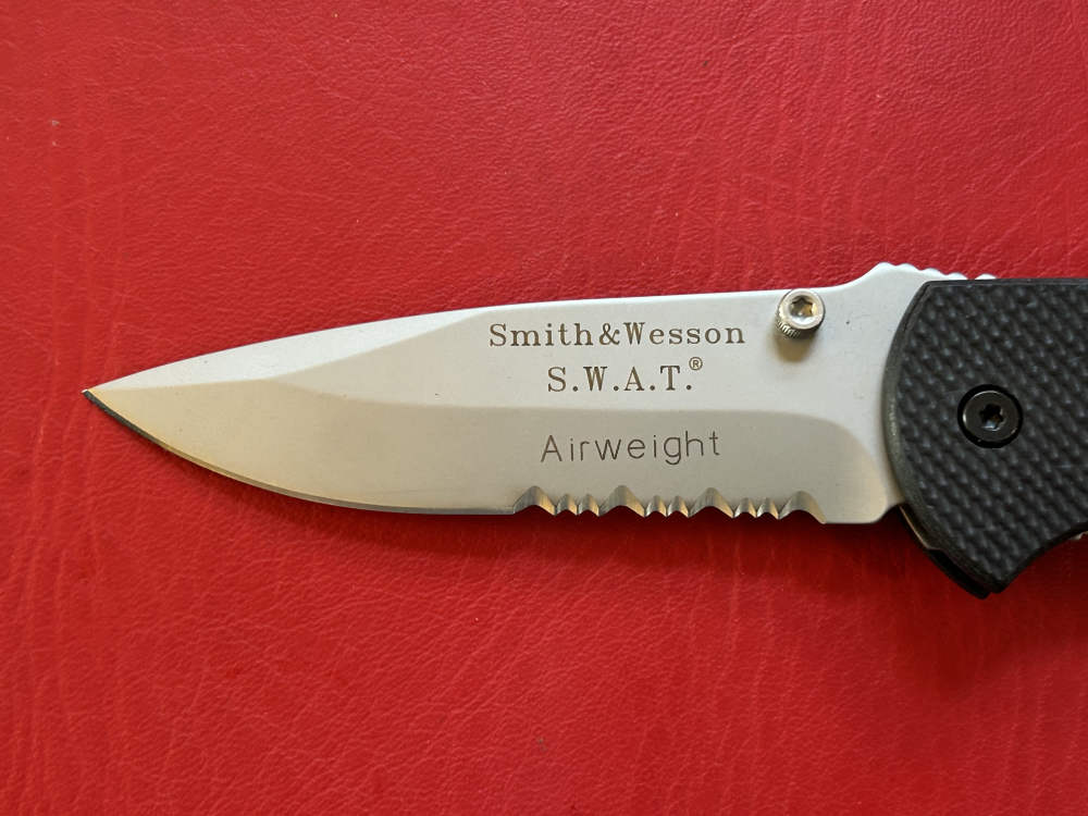 Smith & Wesson Knife SW-3000G10 S.W.A.T Airweight 1st Production 1 of 1000 -img-2