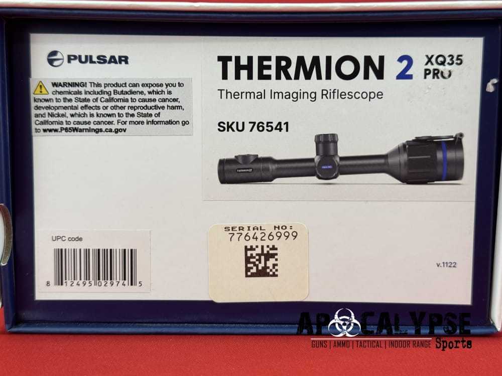 Pulsar Thermion 2 XQ35 Pro 2.5-10x35  Thermal-img-5
