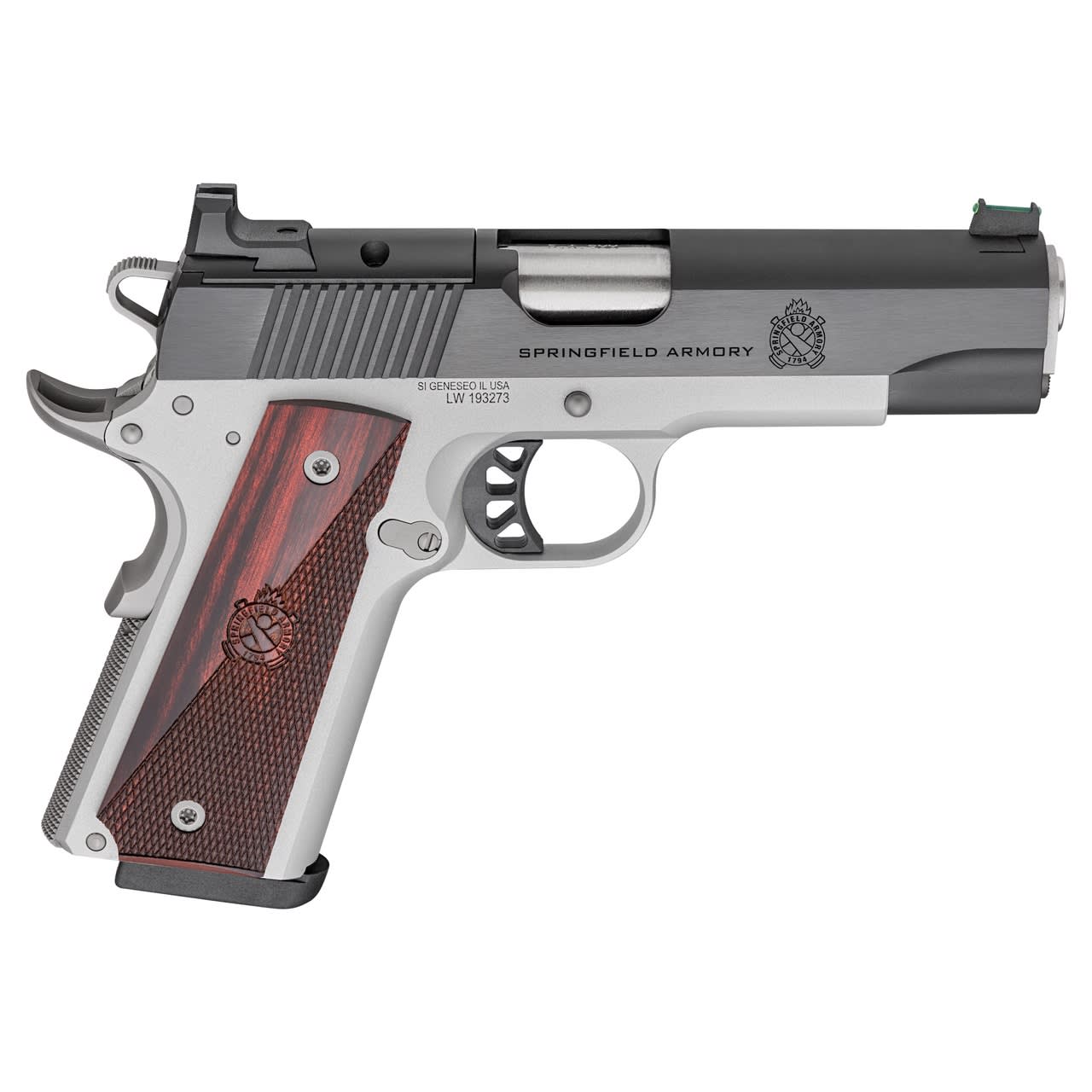 Springfield Armory 1911 Ronin AOS 9mm Pistol 4.25 Satin/Blued PX9117LAOS-img-0