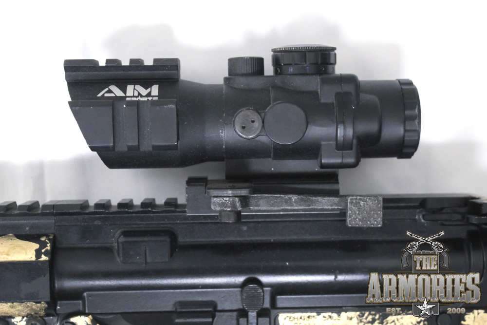 Sharps Bros Overthrow 5.56 NATO 16” Gold Flakes w/ Optic Used (TAWG)-img-1
