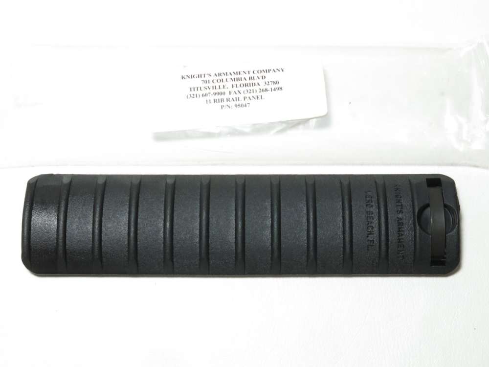 NOS Knights Armament AR15 M16A4 M4 KAC 11 Rib Rail Panel Black KMC-95047-img-0