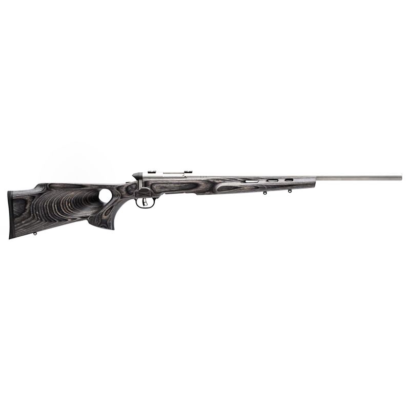 Savage B.Mag Target 17 WSM Rifle 22 bbl 8-Rd Gray Laminate/Thumbhole-img-0