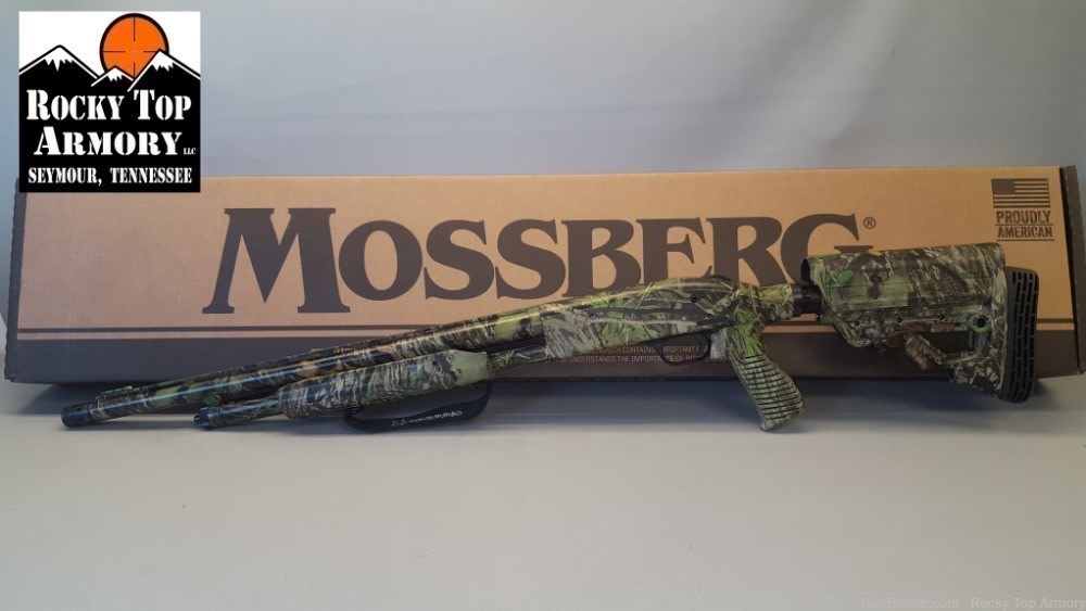 MOSSBERG 500 53265 TURKEY 20" 12 GA MOSSY OAK W/SHELL HOLDER-img-0