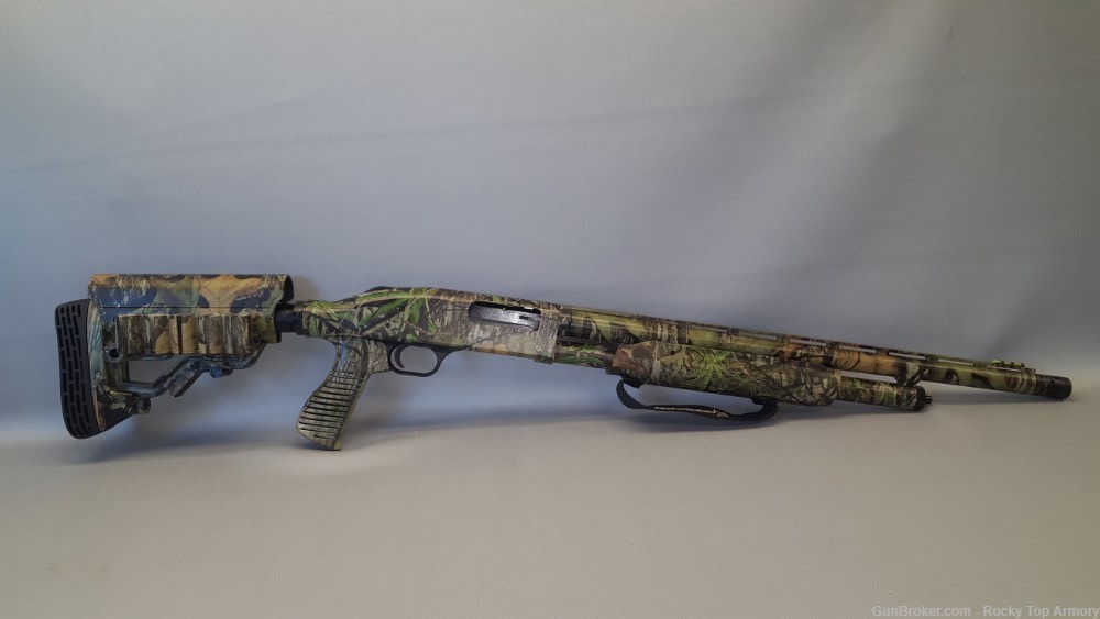 MOSSBERG 500 53265 TURKEY 20" 12 GA MOSSY OAK W/SHELL HOLDER-img-4