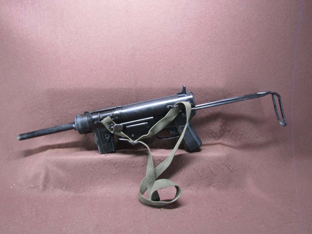 Denix Non-Firing Movie Prop 45 ACP M3 Submachine Grease Gun-img-7