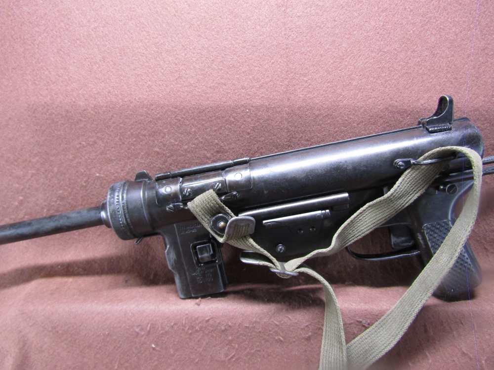 Denix Non-Firing Movie Prop 45 ACP M3 Submachine Grease Gun-img-9