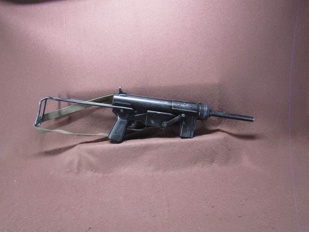 Denix Non-Firing Movie Prop 45 ACP M3 Submachine Grease Gun-img-0