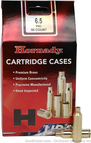 Hornady™ Unprimed Casings 6.5 PRC - 50 Count - 86288-img-0