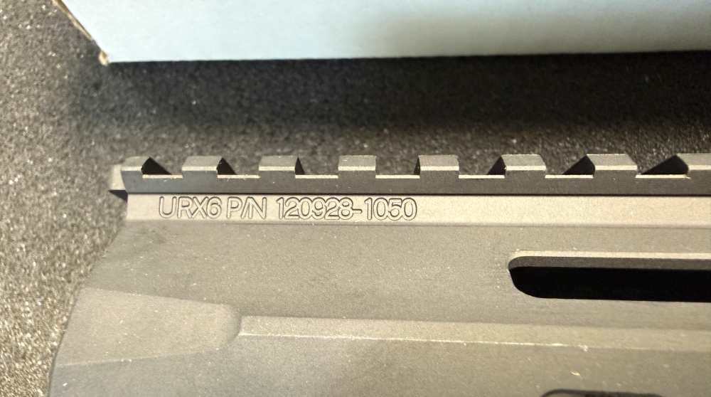 Knights Armament 10.5" URX6 Rail - NIB-img-1