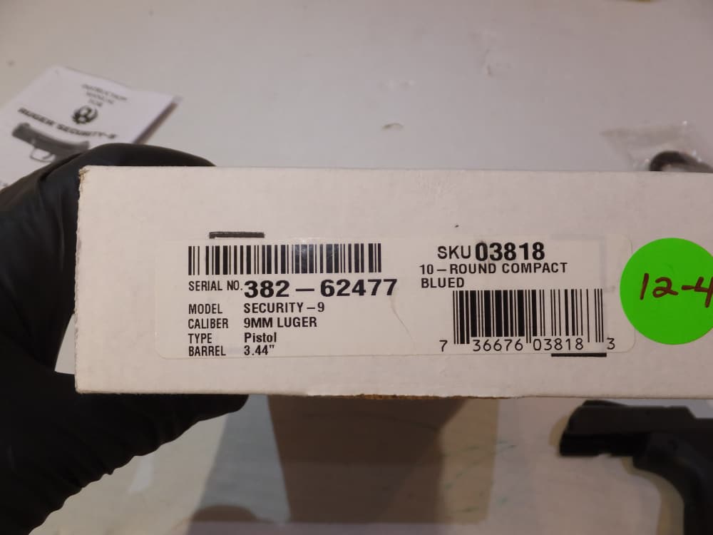 Ruger Security-9 Pistol Excellent w/ 2 Mags-img-28