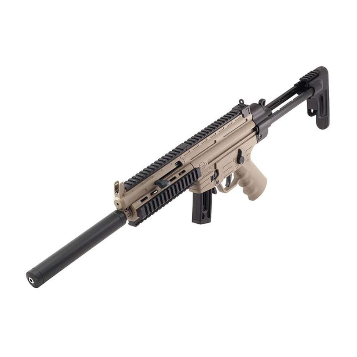 GERMAN SPORT GUNS GSG-16 Carbine Ria .22LR 16.25in 10rd FDE Semi-Auto Rifle-img-3