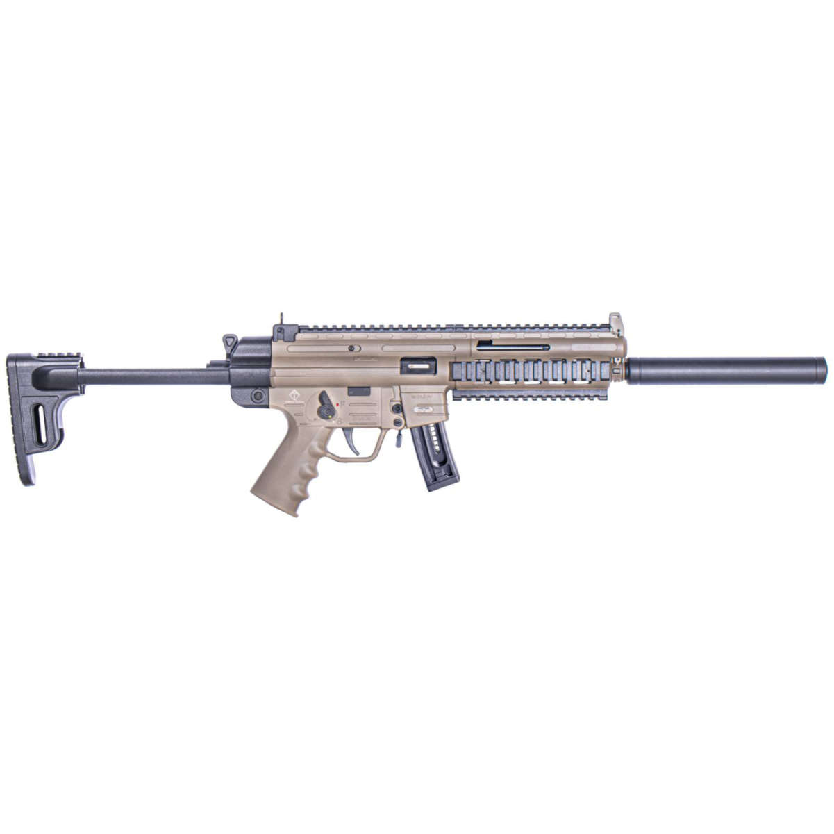 GERMAN SPORT GUNS GSG-16 Carbine Ria .22LR 16.25in 10rd FDE Semi-Auto Rifle-img-1
