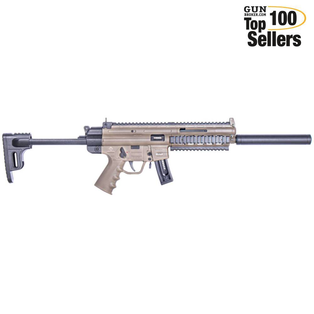 GERMAN SPORT GUNS GSG-16 Carbine Ria .22LR 16.25in 10rd FDE Semi-Auto Rifle-img-0