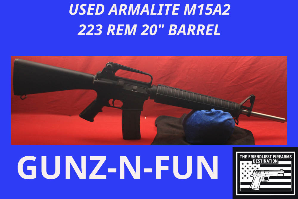 USED Armalite M15A2 223 REM 20" barrel -img-0