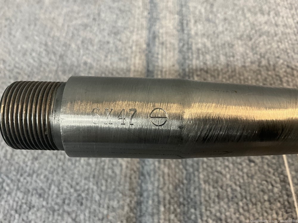 Custom Benchrest - 24” Threaded Stainless Steel Barrel - 6x47 - (012) -img-1