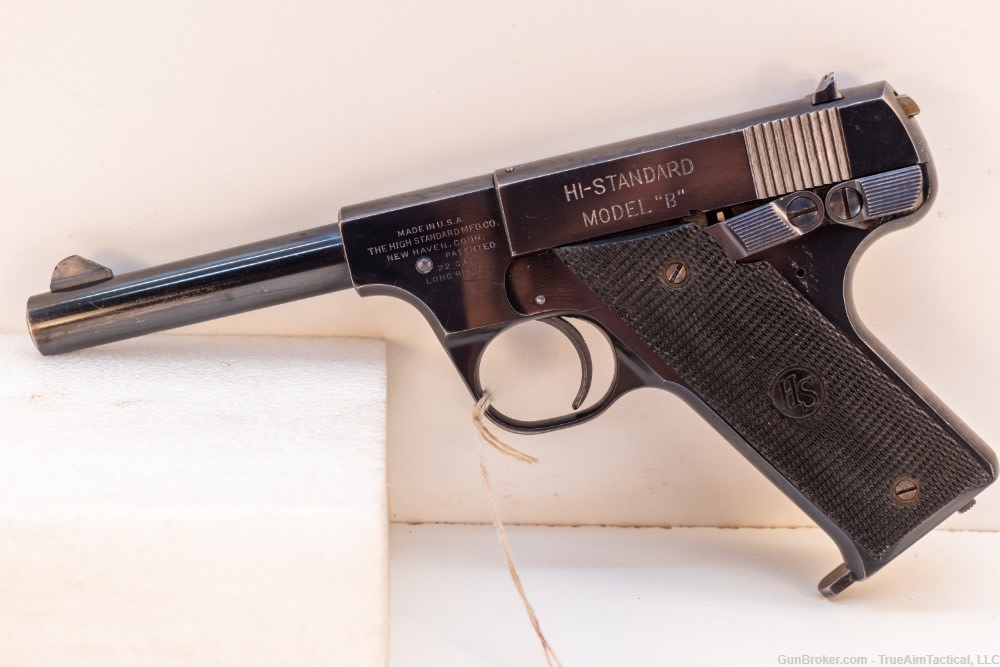 Hi Standard Model B Type 1B 22LR 4.5" Pistol-img-0