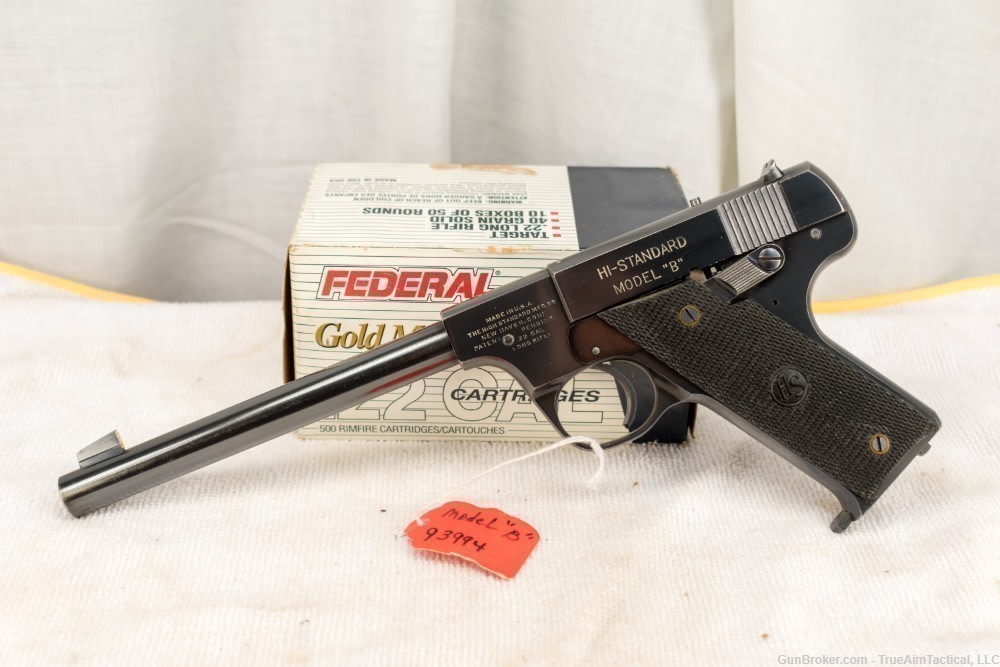 Hi Standard Model B 6.75" Type II Excellent-img-0