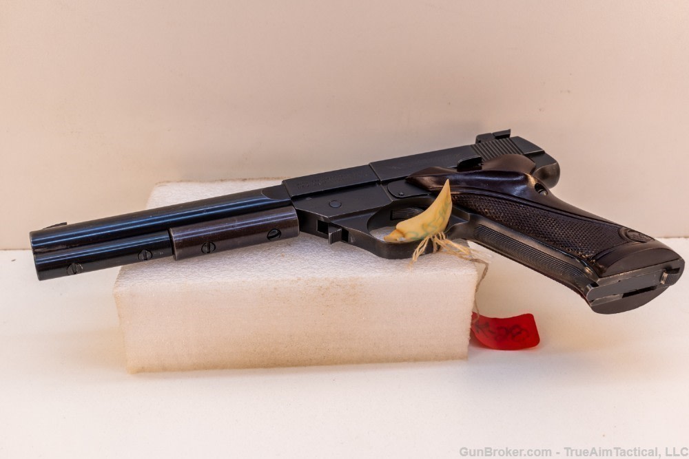 High Standard Supermatic Lever 22LR 6.75" Pistol-img-1