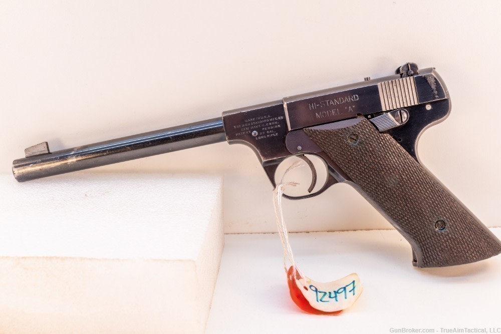 Hi Standard Model A Type II 22LR 6.75" Pistol-img-0