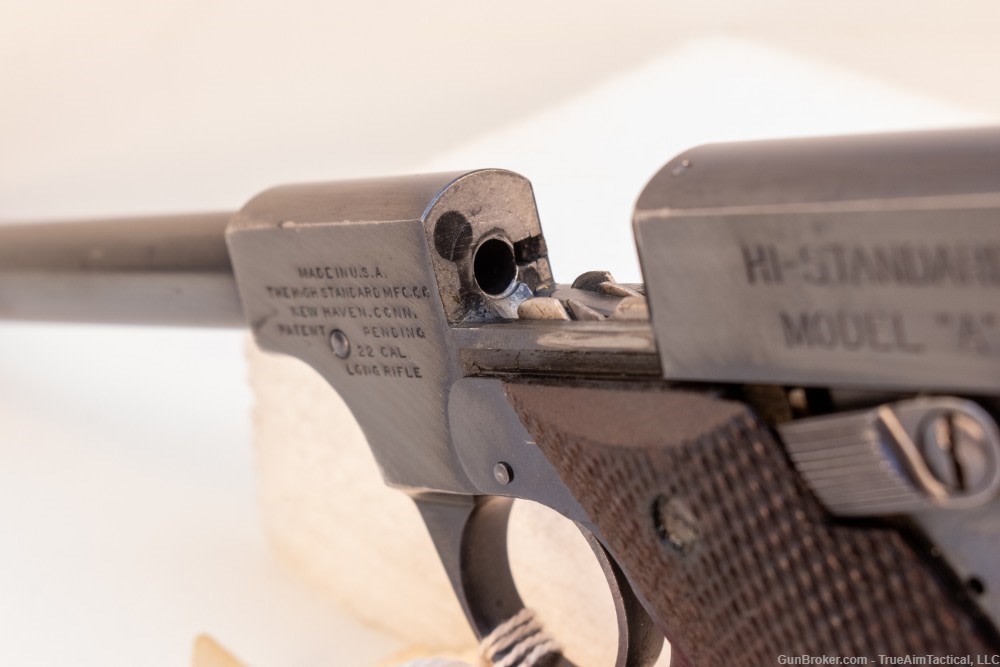 Hi Standard Model A Type II 22LR 6.75" Pistol-img-2
