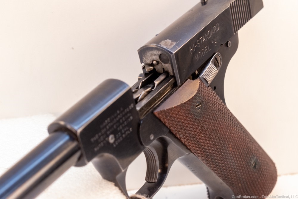 Hi Standard Model A Type II 22LR 4.5" Pistol-img-7