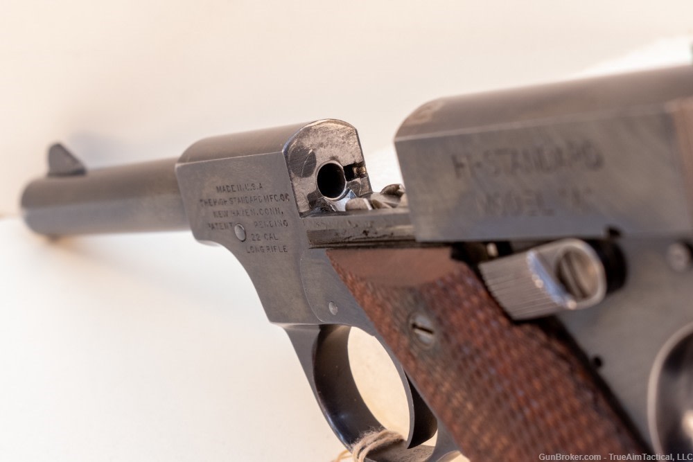 Hi Standard Model A Type II 22LR 4.5" Pistol-img-6