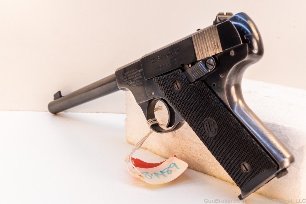 Hi Standard Model B Type II 22LR 6.75" Pistol-img-2
