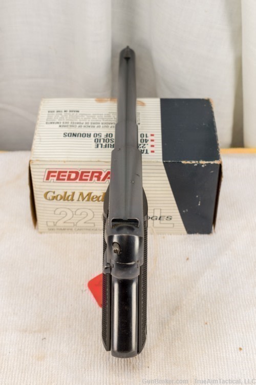 Hi Standard Model B 6.75" Type 1A 22LR Pistol Excellent-img-2