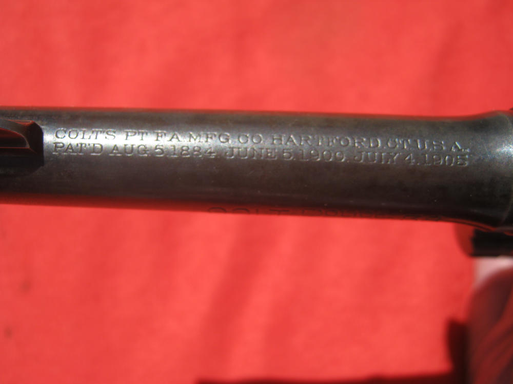 1912 Colt Police Positive .38 S&W 4" 6 Shot Blued & Black Grips-img-44