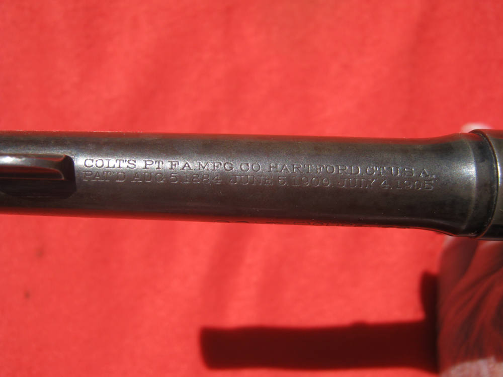 1912 Colt Police Positive .38 S&W 4" 6 Shot Blued & Black Grips-img-43