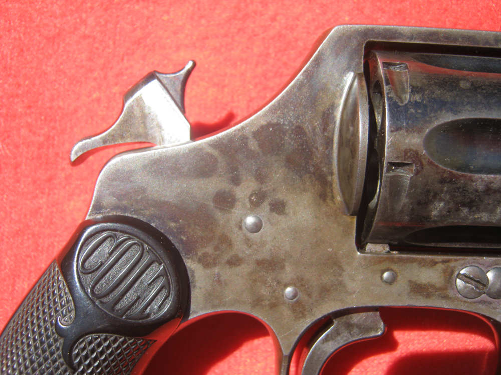 1912 Colt Police Positive .38 S&W 4" 6 Shot Blued & Black Grips-img-41