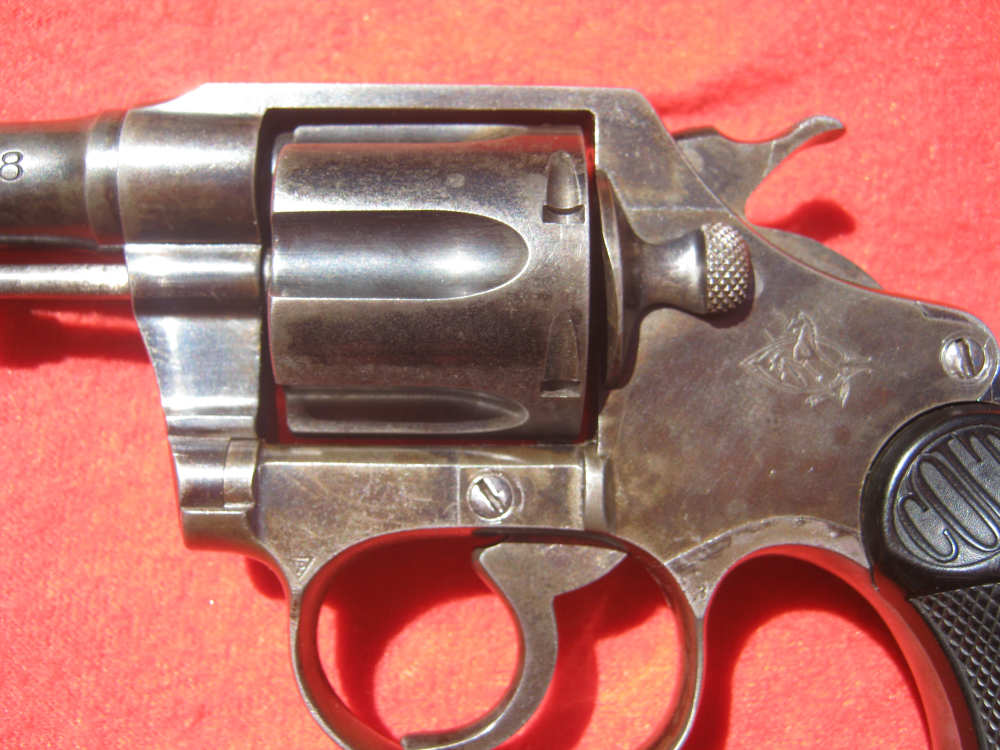 1912 Colt Police Positive .38 S&W 4" 6 Shot Blued & Black Grips-img-7