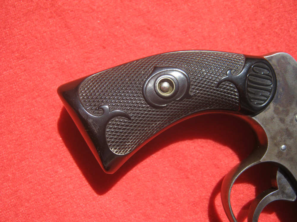 1912 Colt Police Positive .38 S&W 4" 6 Shot Blued & Black Grips-img-1