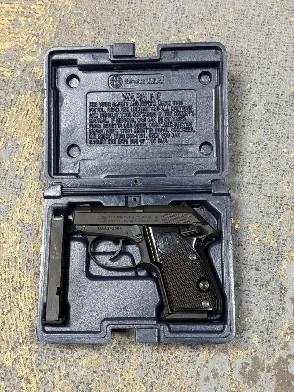 Beretta 3032 Tomcat 32 ACP w/ Box 2 Mags! Buy Now, No CC Fees!-img-0