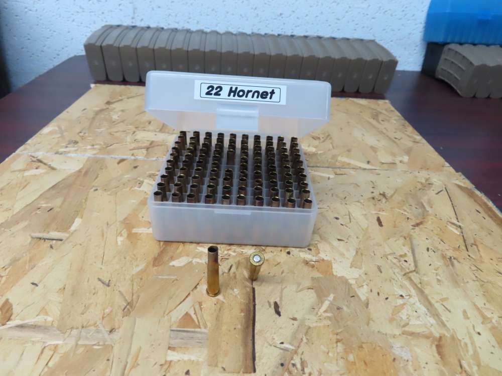 22 Hornet New Winchester Brass - Primed & Prepped. 100 ct-img-1