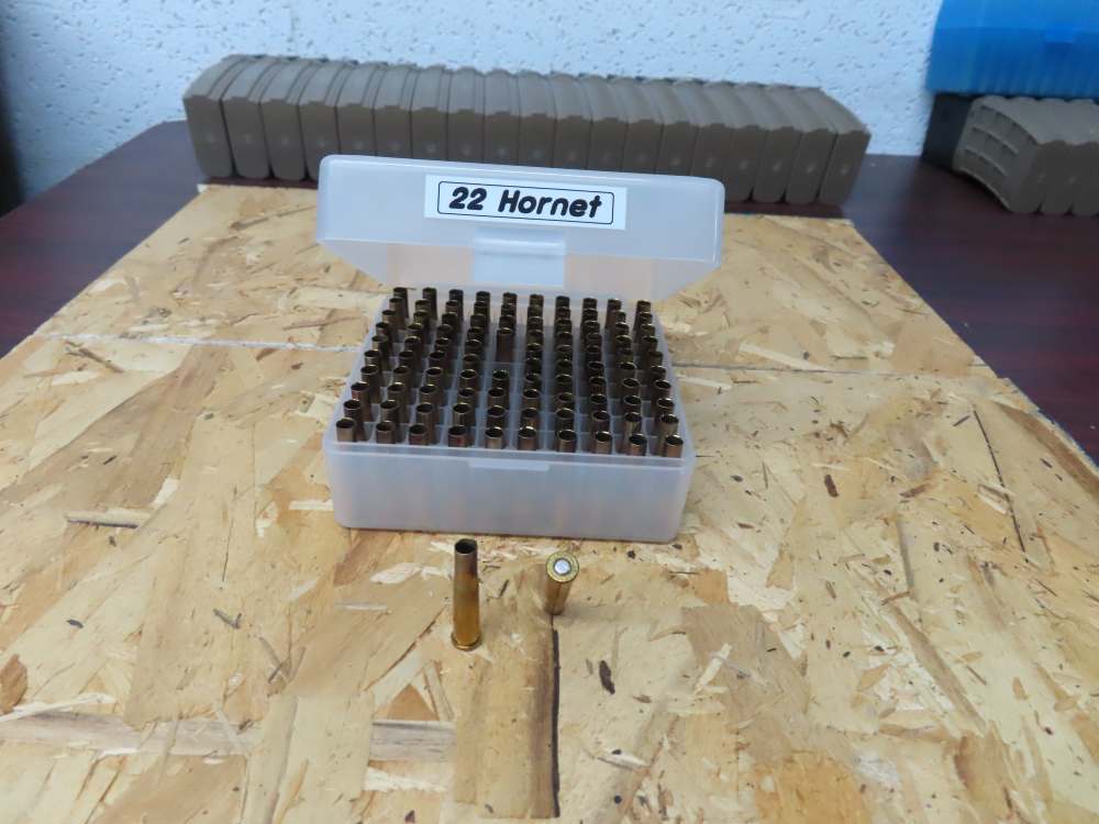 22 Hornet New Winchester Brass - Primed & Prepped. 100 ct-img-0