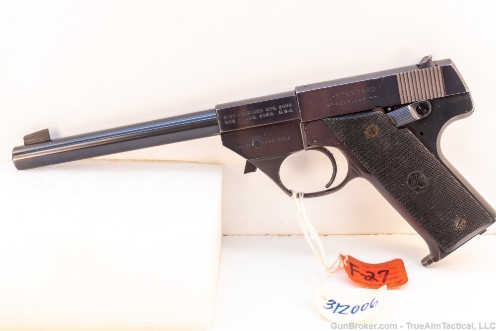 High Standard Model G-B 6.75" 22LR Pistol-img-0