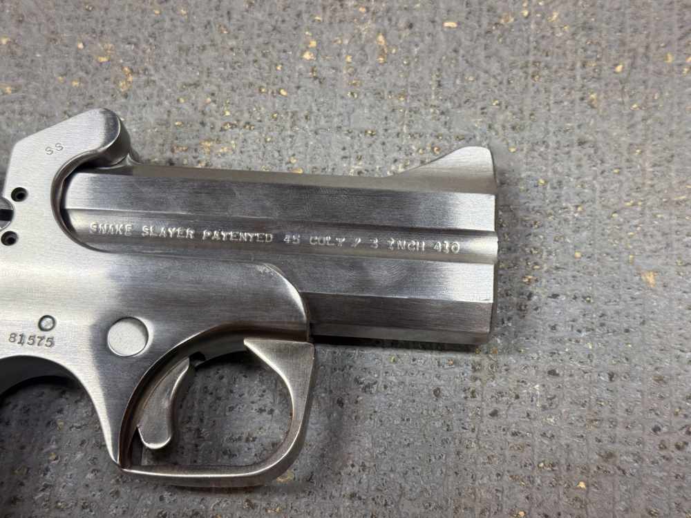 Bond Arms Snake Slayer 3" Shells 45 LC & .410 3.5" Barrel Derringer -img-7