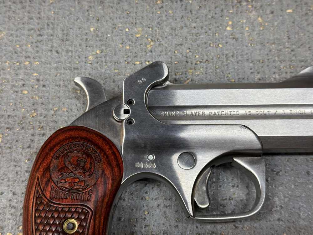 Bond Arms Snake Slayer 3" Shells 45 LC & .410 3.5" Barrel Derringer -img-6