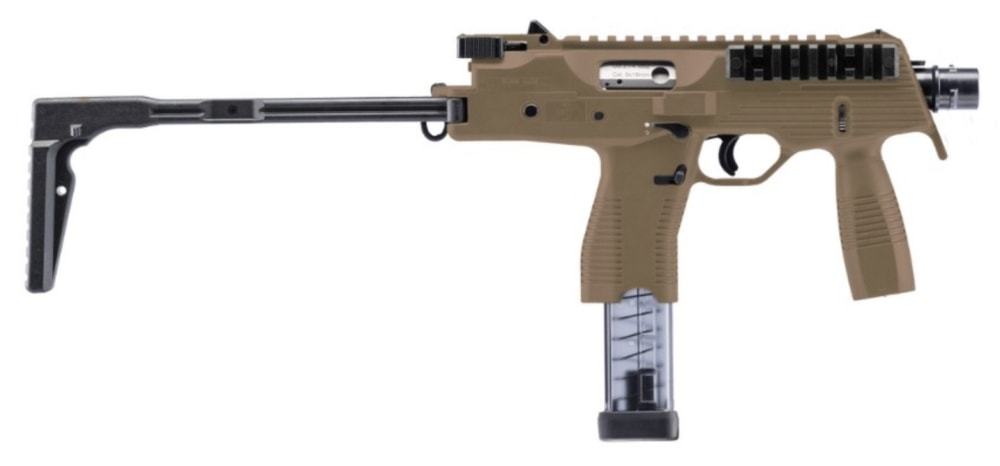 B&T USA TP9 SBR Short Barrel Rifle 9mm Coyote Tan Brügger & Thomet-img-0
