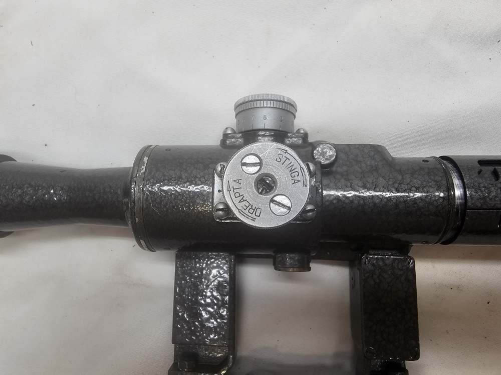 Romanian TIP 1 PSO type early sniper scope PSL Dragunov rare Romak SSG97 -img-6