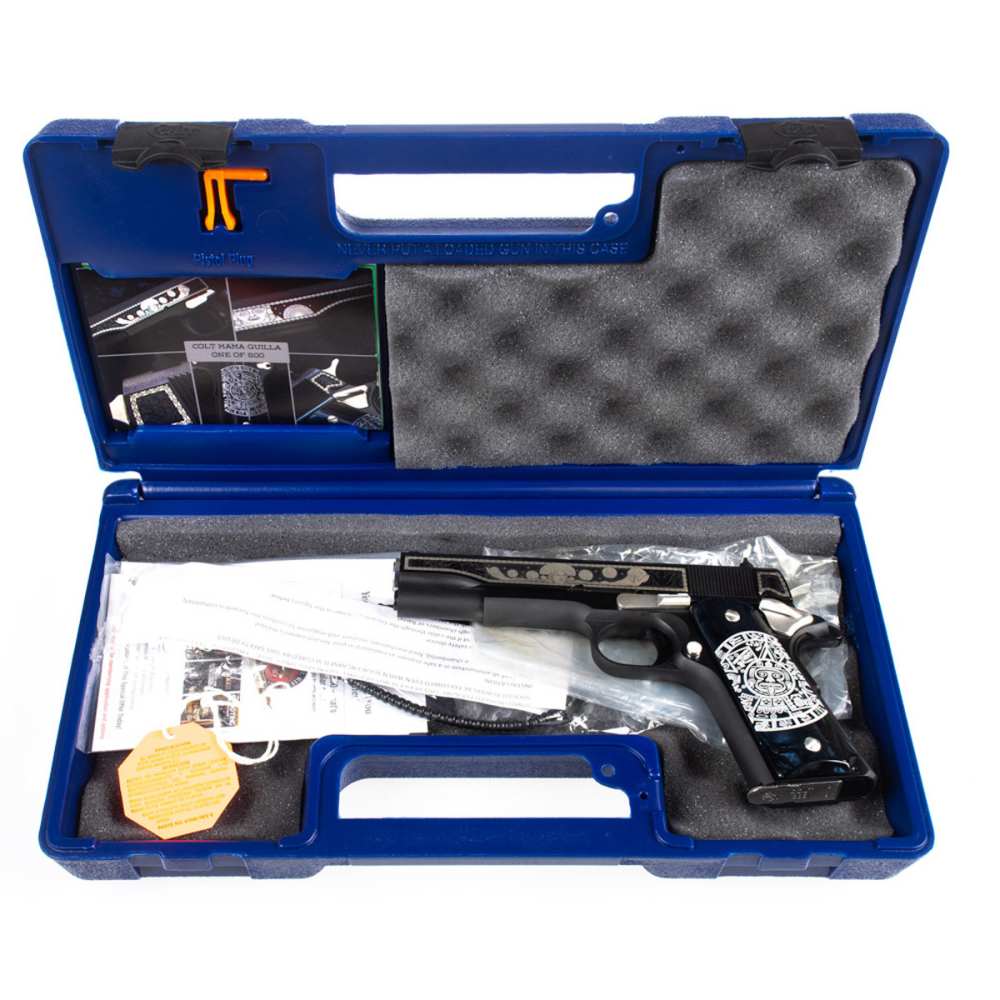 Colt TALO 1911 Mama Quilla Moon Goddess 38 Super SERIAL #332 Engraved NIB-img-4