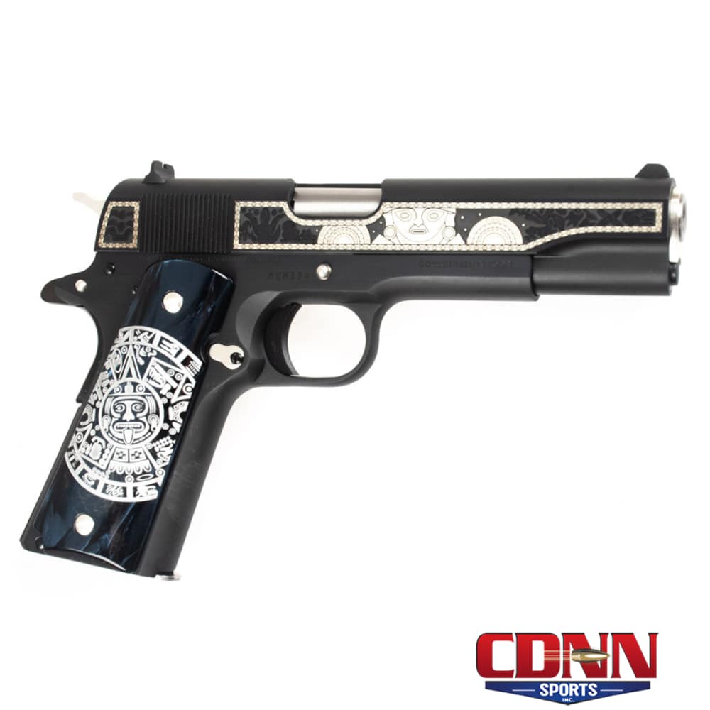 Colt TALO 1911 Mama Quilla Moon Goddess 38 Super SERIAL #332 Engraved NIB-img-0