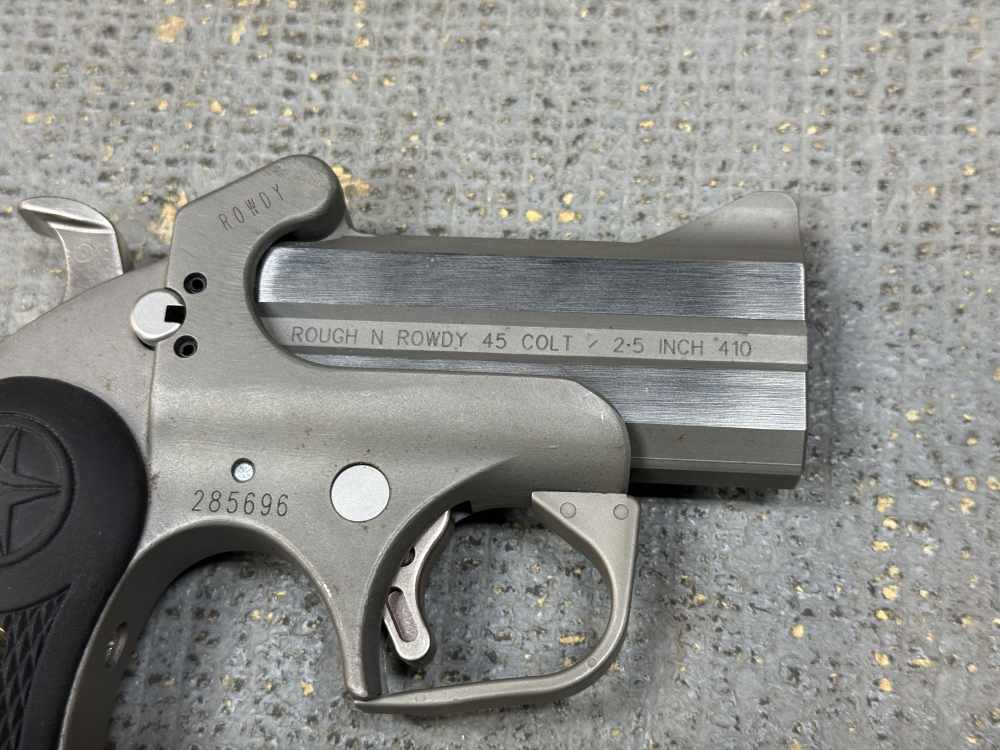 Bond Arms Rough N Rowdy 410/45 LC 3" Derringer Buy Now, No CC Fees!-img-2