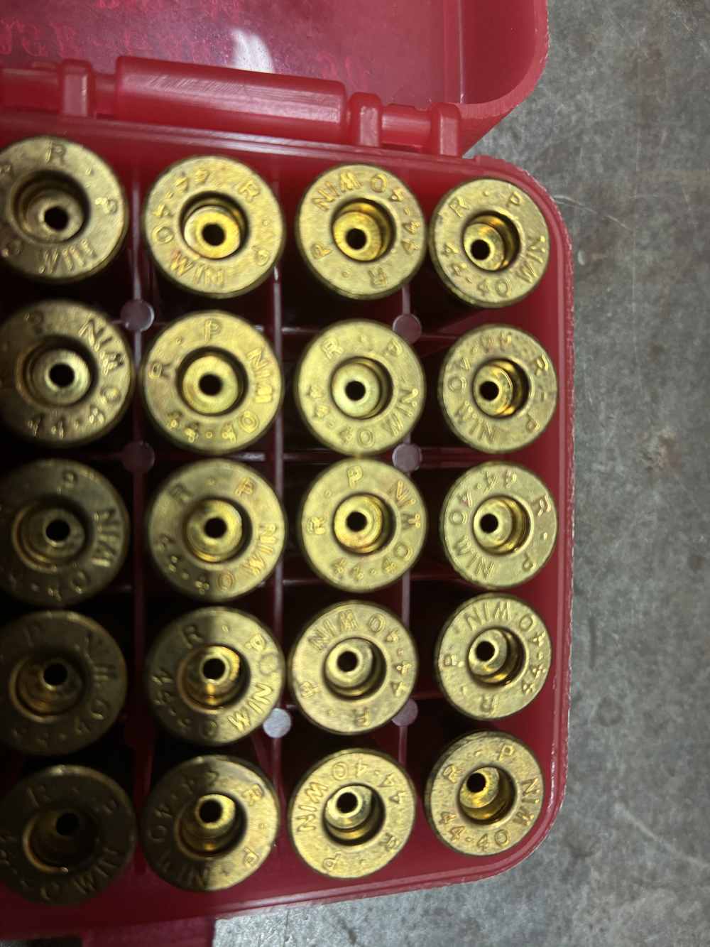 44-40 Winchester R P Casings, NEW in cases-img-2