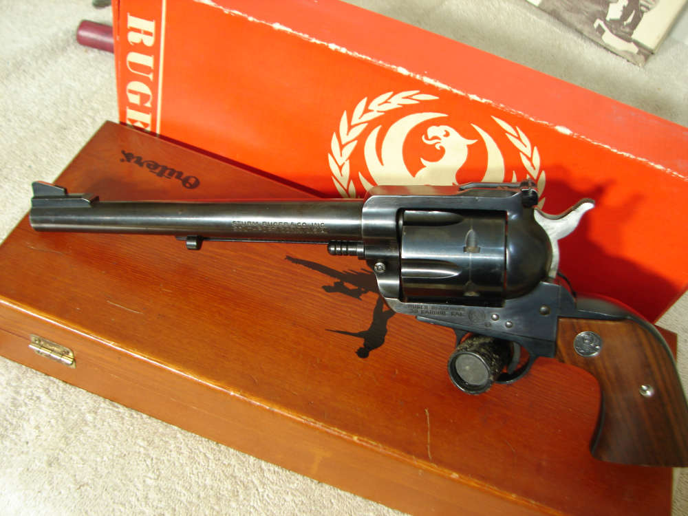 RUGER BLACKHAWK OLD MODEL 3 SCREW IN .30 CARBINE ALL ORIGINAL SCARACE-img-37