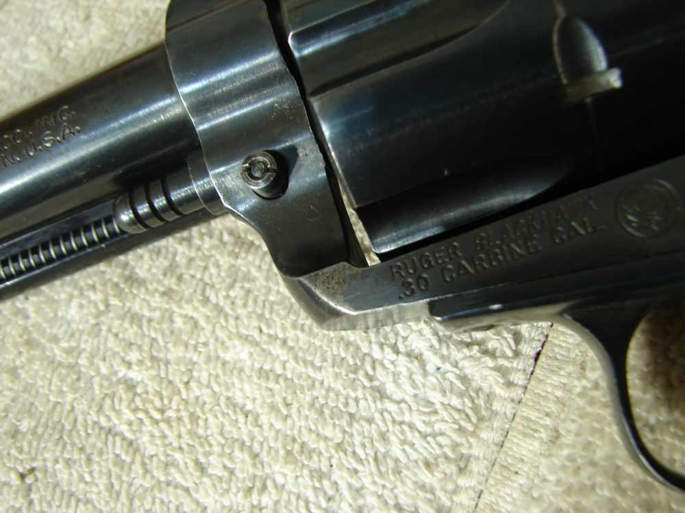 RUGER BLACKHAWK OLD MODEL 3 SCREW IN .30 CARBINE ALL ORIGINAL SCARACE-img-70